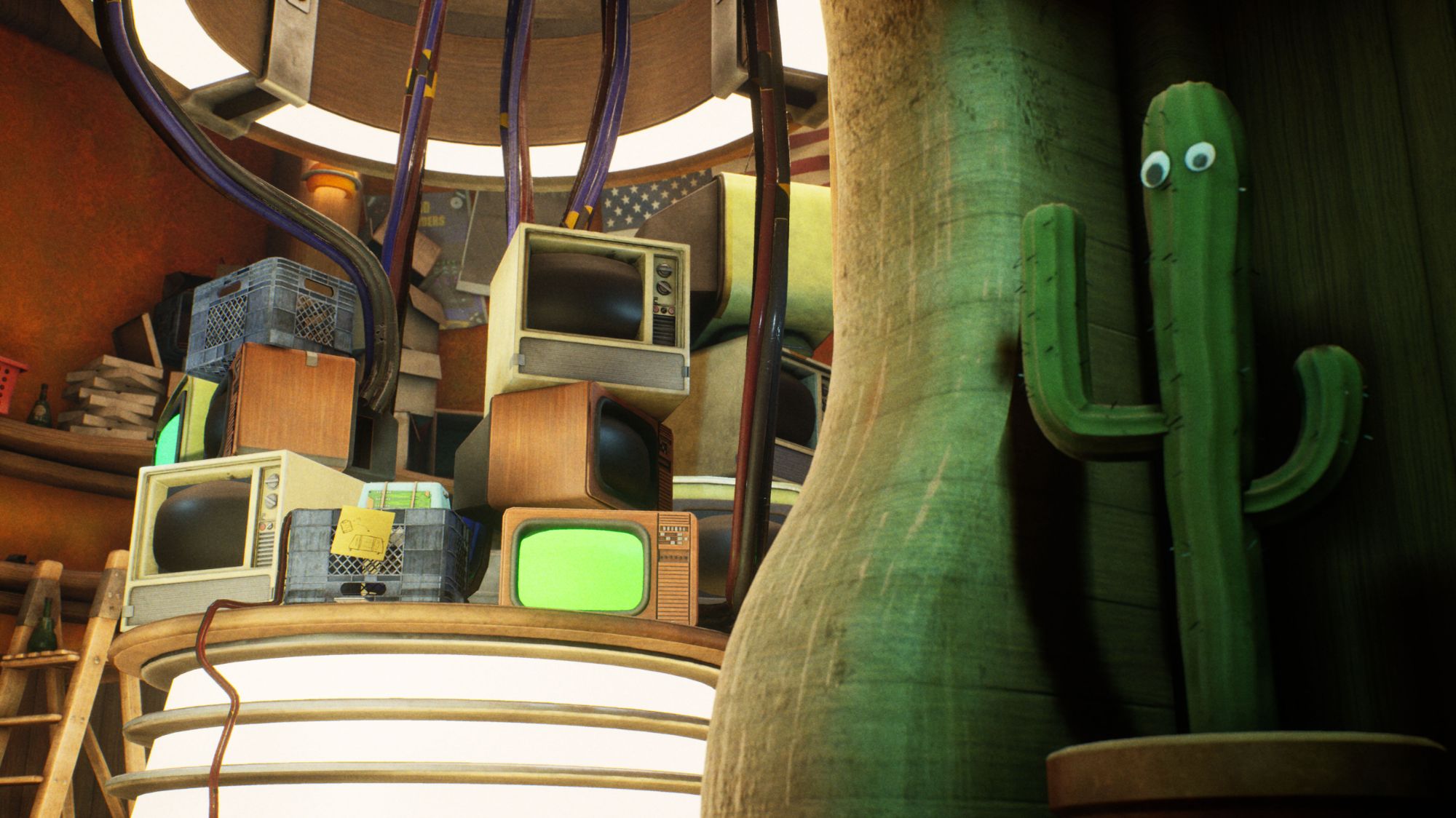 The Lab game environment